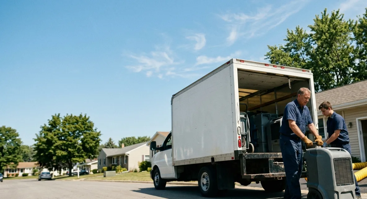Water Damage Cleanup in Richmond, IN near me